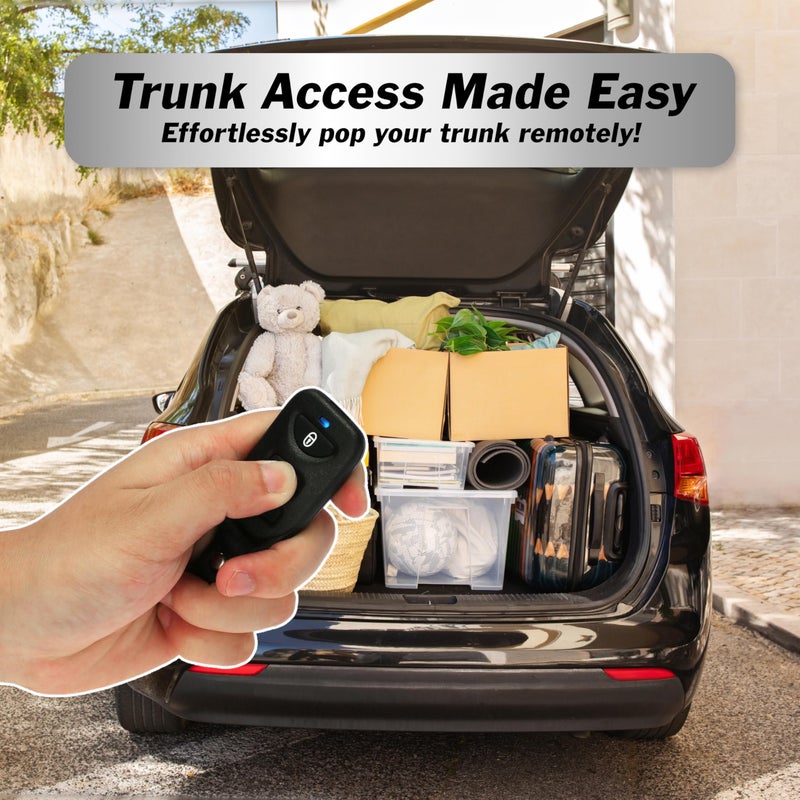 InstallGear Keyless Entry System With Two 3-Button Remotes and 4 Door Actuators - Central Locking System for Car, Auto, Truck - Power Lock Kit - Image 5